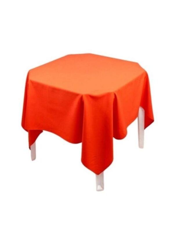 Toalha Mesa Quadrada Laranja
