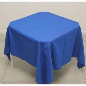 Toalha Mesa Quadrada Azul Celeste