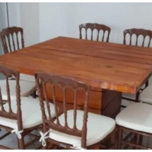 Mesa Rústica Quadrada