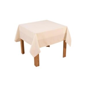 Toalha Mesa Quadrada Bege