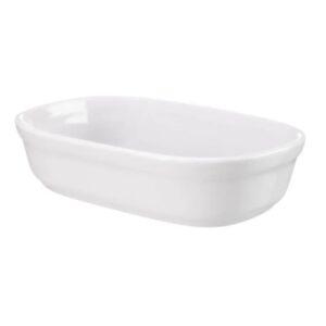Travessa oval funda porcelana